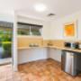 Guest room with kitchen area