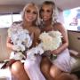 Our bridesmaids showing off their sparkling white smile.