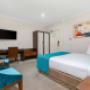 Spacious guest room