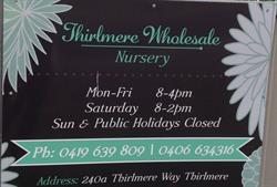 Thirlmere Wholesale Nursery