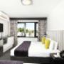 Spacious guest room