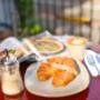 Assorted breakfast items