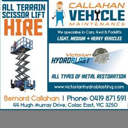Callahan Vehicle Maintenance