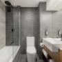 Shower over bath