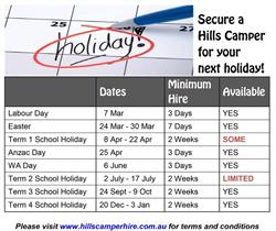 Hills Camper Hire