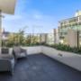 Hotel patio