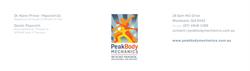 Peak Body Mechanics