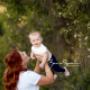 Having fun at a lifestyle family session