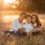 Siblings at Golden Hour