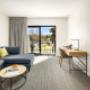 Guest room with sitting area