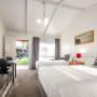 Guest room with two beds