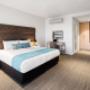 Spacious guest room