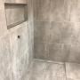 Fully Tiled shower recess with niche