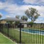 Pool Fencing along with a pool house built in time for Summer.