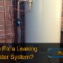 leaking hot water system