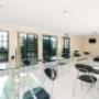Spacious breakfast area