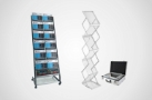 Magazine and Brochure Stand
