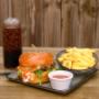 Burger and Chips