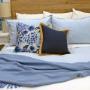 Chambray vintage organic cotton quilt cover