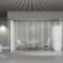 beautiful glass partitions rooms at the Sydney head office
