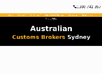 Zon Custom Brokers's website