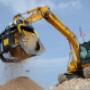 Mobile screening buckets from 3.5 to 35t