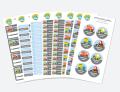 Designer School Labels Value Kit