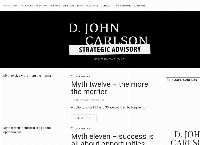 D. John Carlson - Strategic Planning | Advisor - Strategist - Director.