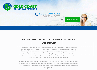 Gold Coast Plumbing Experts's website