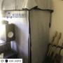 DIY vocal booth built with 3 way PVC connectors and pipe
