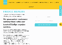 Commercial Fridge Repairs's website