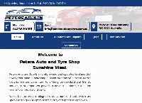 Peters Auto and Tyre - Sunshine's website