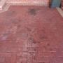 Oil stained drive way