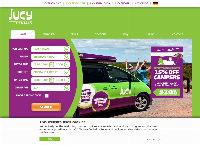 JUCY Rentals - Sydney Airport's website