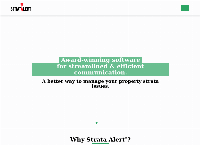 Strata Alert's website