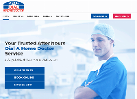 Dial A Home Doctor's website