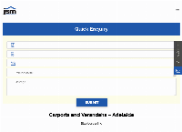JSM Carports & Verandahs Pty Ltd's website