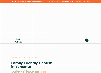 Tranquility Dentistry's website