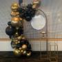 LUX Package includes; Balloons, Backdrop, Plinth, Cake Stand and custom message Hire.
