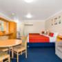 Well-equipped guest room