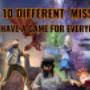 Entermission 10 missions