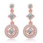 Browse files Allure Drop Earring Rose Gold