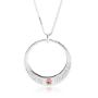 Couple Name Necklace Sterling Silver