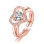 Love Open Ring Rose gold