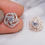 Zircon stud white