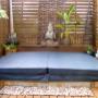 Custom made spa covers in colours to blend in with your environment.