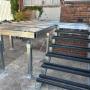 Aluminium structure  for deck