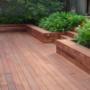This is an example of decking and seating we can build for your outdoor entertainment area.
