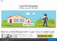 Logan Pest Management's website