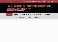 A1 Gas and Mechanical services's website